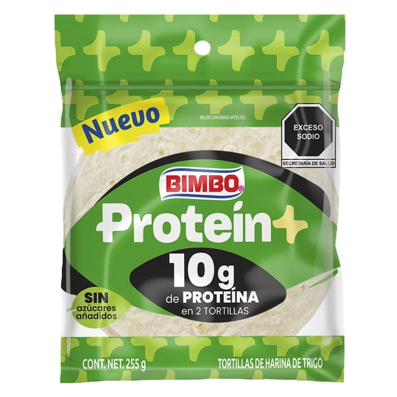 Tortillas de Harina Bimbo Proteín 10p 255 g