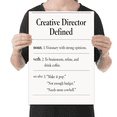 thumbnail image 2 of Creative Director Defined - Art Room Decor - 13x19 Poster Print, 2 of 8