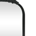 thumbnail image 6 of Contemporary Home Living Victorian Framed Rectangular Wall Mirror - 15.75" - Black, 6 of 7