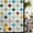 Colorful, variant on DKTIE 17.7" x 78.7" Agate Stone Lattice Pattern Stained Glass Privacy Window Film, Anti-UV & Heat Blocking, Easy Install Electrostatic Cling, Deliver installation tools