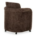 thumbnail image 3 of Moe's Home Collection MESTO Fabric Dining Chair Brown Color, 3 of 6