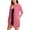 Watermelon Red plus size sun protection shirt a1, variant on MORESEC Women Plus Size Hooded Long Sleeve Ruched Curved Hem Sun Protection Shirt Jacket Casual Beach Vacation Summer Cover Up Tunic Tops, Watermelon Red 3XL
