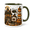 Black, variant on Halloween Mug Witchy Hedgehog Tea Time Ceramic Coffee Cup for Fall Sipping and Tea Lovers