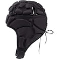 thumbnail image 2 of Casco de rugby ajustable con protección para la cabeza y acolchado suave, casco de portero de espuma suave para adultos y jóvenes, 2 of 5