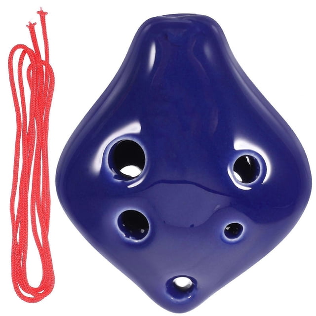 Small Ceramic Ocarina Beginner Ocarina Portable Ocarina Musical Instrument for Children