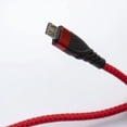 thumbnail image 3 of RHEA- Micro Usb Cable 1Ft[3Pack], Short To Braided Red, Grey, Black (1Ft), 3 of 6