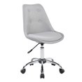 thumbnail image 1 of Scranton & Co Chaise de Bureau Sans Bras en Gris, 1 of 5