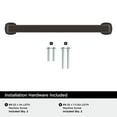thumbnail image 4 of Amerock Hybridize 6-5/16 inch Center-to-Center Oil-Rubbed Bronze Cabinet Pull, 10 Pack, 4 of 4