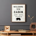 thumbnail image 6 of Welcome to the Cabin Framed Print in Brown Solid Wood 22 x 28 Framed Print, 6 of 6