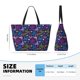 thumbnail image 4 of Disketp Colorful Butterflies Bolsa de Playa de Gran Capacidad, Bolso Impermeable y a Prueba de Arena para Mujer, Ideal para Playa, Piscina y Natación, 4 of 7