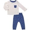 

Baby Boy Clothes 0 3 Months Shower Gifts Infant Pants Blue Shirt Outfit 3m