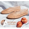 thumbnail image 5 of LUCKY STEP Jelly Mesh Ballet Flats Casual Comfort Clear Breathable Sandals,Beige,Womens, 5 of 10