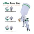 thumbnail image 2 of Automobile Paint Spray Gun 0.8/1.0/1.4/1.7/2.0mm Nozzle Spray Gun High Atomization Finish Paint Spray Gun ,Durable Build, 2 of 6