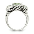 thumbnail image 2 of Sterling Silver Green Quartz Ring, 2 of 3