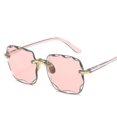 thumbnail image 5 of Gafas de sol cuadradas sin montura para mujer, gafas de sol de marca de lujo de diseñador, gafas de sol rojas de verano a la moda para hombres, gafas de sol con protección UV400 - J, 5 of 5