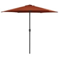 thumbnail image 1 of Parasol Exterior Casafoyer con Poste de Aluminio 270x246 cm Terracota, 1 of 1