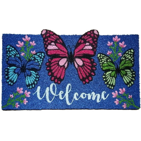 Briarwood Lane Butterfly Trio Coir Doormat