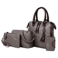 thumbnail image 3 of 4 unids/set bolso de hombro de moda Colcomx gris, 3 of 8