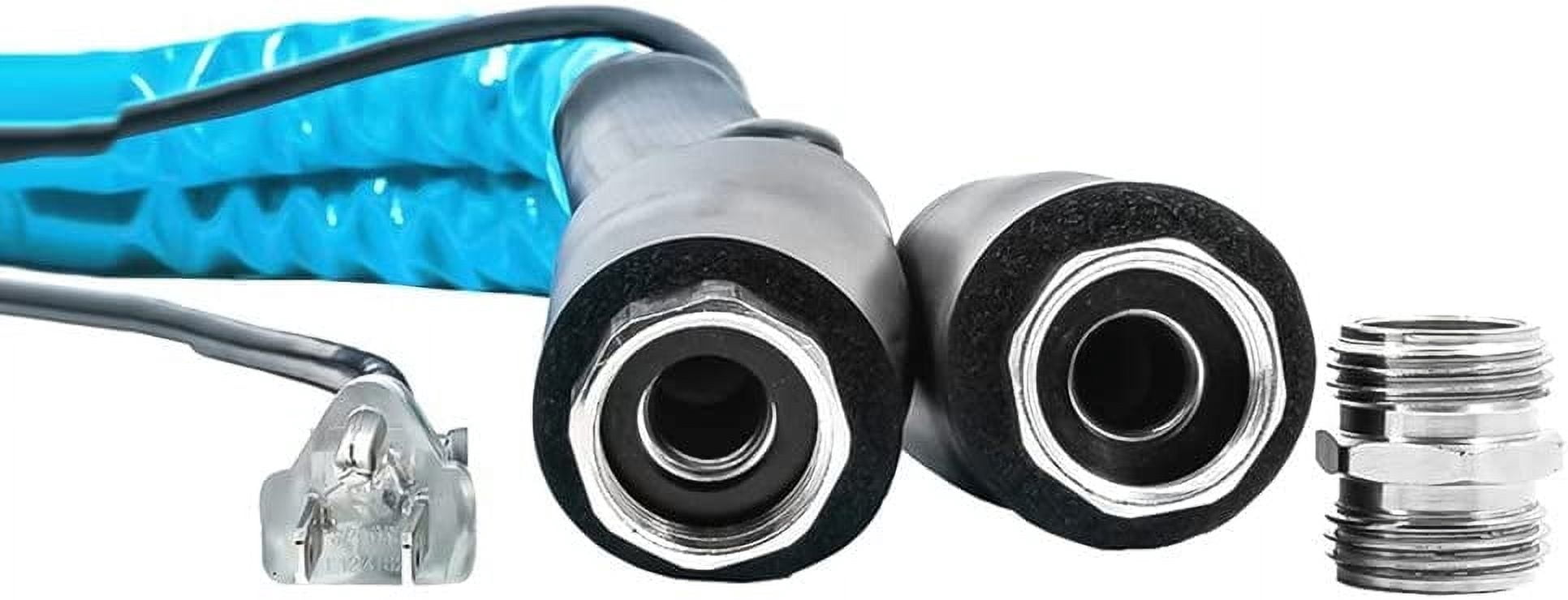 Camco 22920 Heated Drinking Water Hose, Cold Weather (Freeze Protection to - 40˚F) 5/8" ID x 12' L