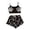 Coffee-2, variant on Muxikeji Clothes Halloween Pajamas Women Sets,Women'S Leisure Halloween Printing Pajama Set Silk Satin Shirt Button Jacket and Pants Set