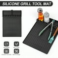 Silicone Griddle Tools Mat Silicone Grill Mats For Outdoor Grill