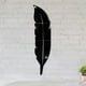 thumbnail image 3 of de decoración de pared con espejo acrílico 3D, calcomanías de material cuero DIY arte autoadhesivo murales para decoraciones para sala de Negro 30x120cm Macarena Espejos Vinilos Decorativos, 3 of 7