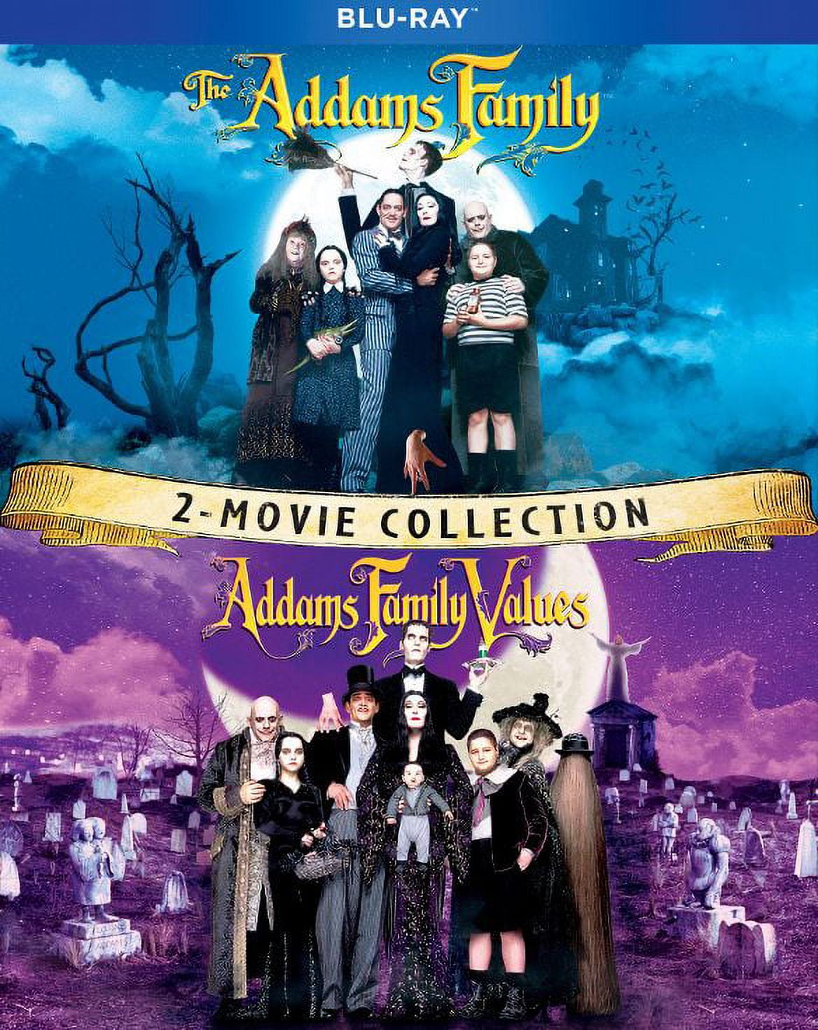 Paramount: The Addams Family & Family Values 2-Movie Blu-ray