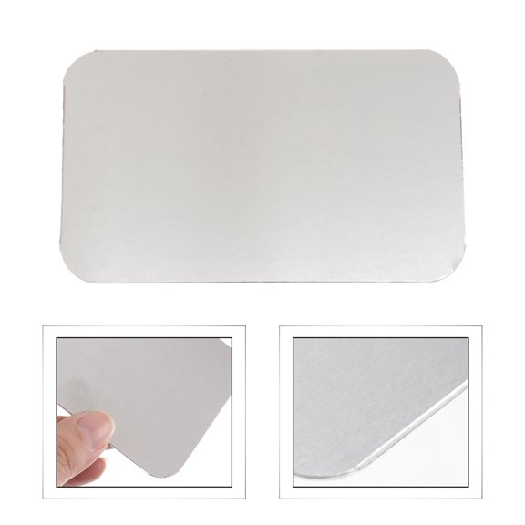 Soimiss Plated Silver Cooling Plate for Pet Use Heat Dissipating Pad for Rabbits Hamsters Small Animals