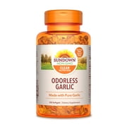 Sundown Naturals® Odorless Pure Garlic, 100 Softgels