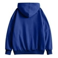 thumbnail image 5 of LTTVQM Mens Hoodies Zip Up Lightweight Long Sleeve Sweatshirt Athletic Slim Fit Basic Jacket with Pockets Royal Blue L, 5 of 7