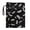 White Feathers on Black, variant on HELLHERO 1pcs Book Covers with Book Protection Gift Reusable Book Organzoer Holder with Handle for Librarian Protector Wrap Bag, Desert Giraffe with Cacti