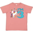 thumbnail image 3 of Inktastic I'm Three Unicorn, 3rd Birthday Boys or Girls Toddler T-Shirt, 3 of 5