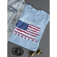 thumbnail image 3 of Happy 4th, Independence Day T-Shirt Women -Image by Shutterstock, Female 4X-Large, 3 of 4