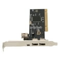 thumbnail image 3 of 1394 Firewire Card, PCIe 3 Ports Expansion Card, With 1 Lane PCI Express With 2.5GB/s Full Duplex Channel, For Desktop PC And DV Connection Application, 3 of 8