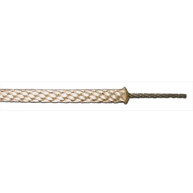 T.W. Evans Cordage 250-080-68 .25 in. x 500 ft. Braided Polyester Wire Center Rope