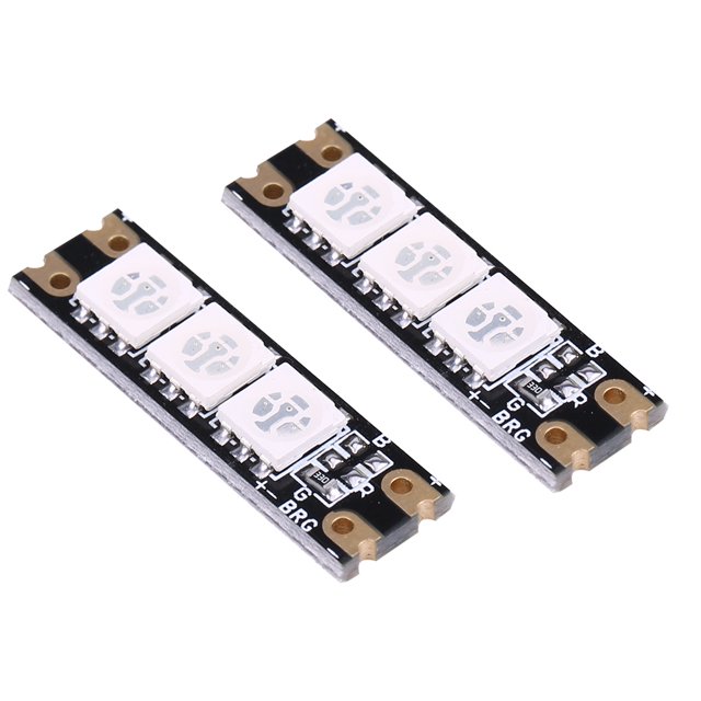 Tablero De Tira De Luces LED RC, Tablero De Luz LED RC Fácil De Instalar Portátil Para Dron De Carreras Con Visión En Primera Persona