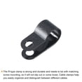 thumbnail image 4 of R-Type Cable Clamps, 10.4mm 0.4 Inch Cable Organizer Cord Clips Black, 500pcs, 4 of 5