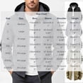 thumbnail image 3 of LYSMORA Mens Hooded Softshell Jacket Cargo Sleeve Pocket Zipper Side Pockets Elastic Cuff Windproof Daily Outdoor Coat, 3 of 7