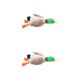 thumbnail image 1 of Methold Juguete con sonido para mascotas, forma de pato de peluche, entrenamiento para masticar, jugar en interiores y exteriores, juguetes chirriantes, Soga 2piezas Methold CBP197305, 1 of 1