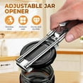thumbnail image 2 of Adjustable Stainless Steel Jar Opener, Master Jar & Bottle Opener, Kitchen Gadgets Gripper Tight Lid Opener, for Seniors Arthritis Openers (3Pcs, 7.48In), 2 of 12