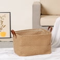 thumbnail image 5 of Unique Bargains Fabric Storage Cube Storage Bin Storage Basket Khaki Arrow, 5 of 7