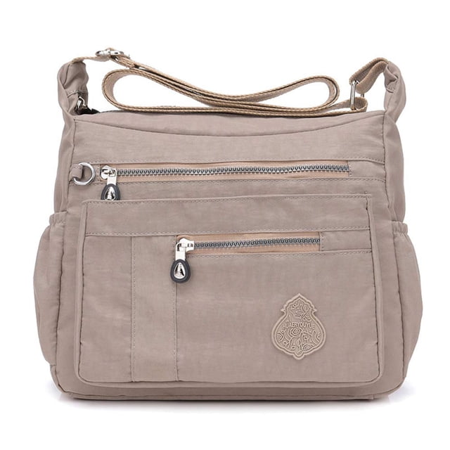 MINTEGRA Bolso bandolera para mujer de nailon impermeable, bolso de hombro, bolso de mensajero, bolsos ligeros