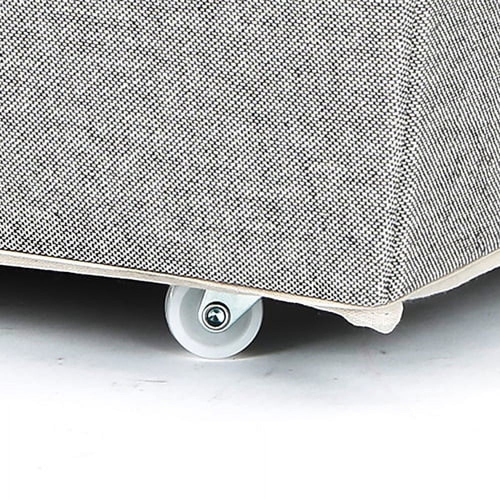 Better Homes & Gardens Charleston Collection Grey Rolling Underbed Storage Organizer
