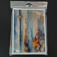 thumbnail image 3 of Starfish Greeting Cards Pack of 8 7 in x 5 in, 3 of 3