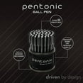 thumbnail image 4 of wqlpp-Pentonic Ballpoint Pens in Pen Organizer, 50-Pack, Black Ink, 1.0mm Medium Point, Smooth Writing for Journaling, Office & School, Smear-Resistant Ink, Bulk Pen Set with Holder, 4 of 4