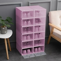 50% off,Transparent Plastic Shoe Box Organizer Shoe Box Flip Lid Drawer Shoe Box Household Shoe Organizer Thickened