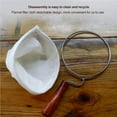 thumbnail image 4 of Maytalsory Coffee Filter Reusable Handheld Strainers Detachable Drink Strainer Takedown Design Handily Gripped Filtering Bag 100mm 1Set, 4 of 6
