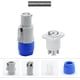 thumbnail image 5 of Conector Powercon de CA de 3 , Enchufe Macho NAC3FCA, Enchufe de AlimentacióN de CA 20A/250V para Luz de Escenario, Pantalla LED Gris, 5 of 5