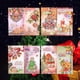 thumbnail image 5 of Juego de 8 tarjetas navideñas plegadas en 3D con texto "Bendición". Estilo C, 5 of 8