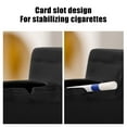 thumbnail image 6 of Novelty Toilet Ashtray - Ceramic Desktop Decor Bathroom Humor Gift Men's Smoking Accessory Office Desk Organizer Conversation Piece(Black), 6 of 6